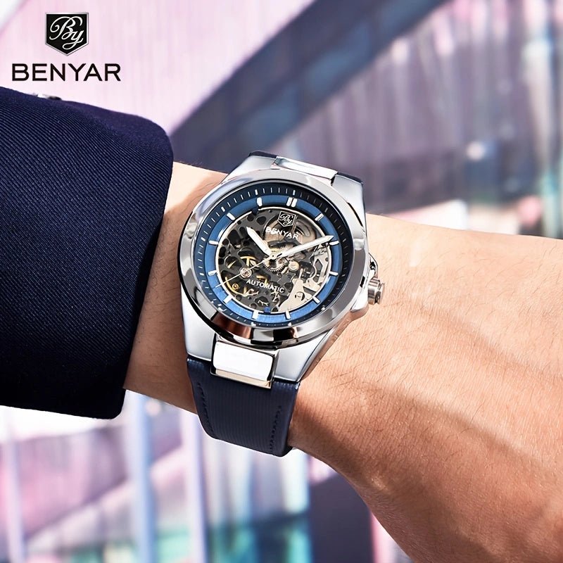 Benyar Alessandro™ – Luxury Men's Watch with Automatic Movement