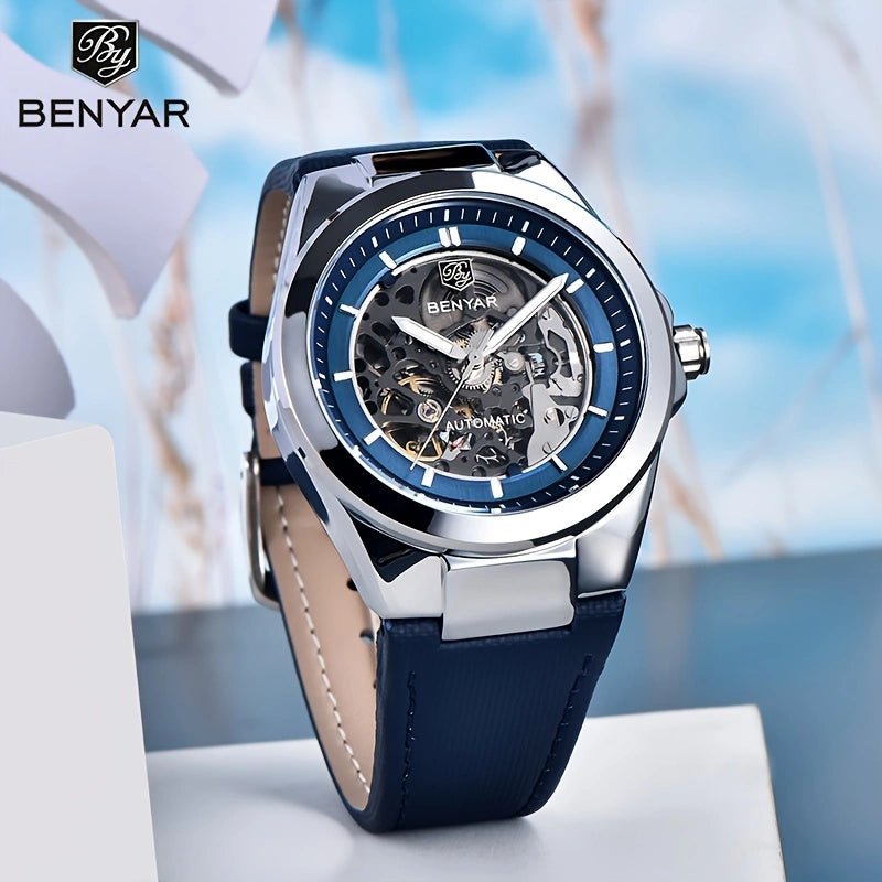 Benyar Alessandro™ – Luxury Men's Watch with Automatic Movement