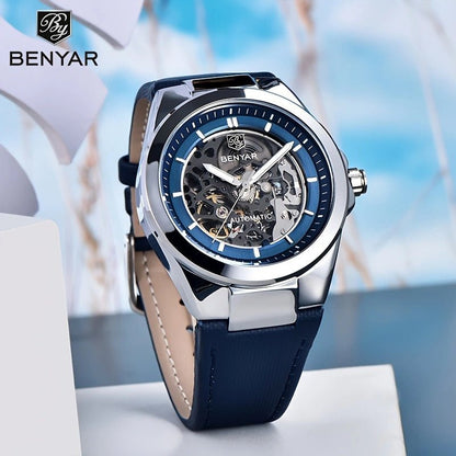 Benyar Alessandro™ – Luxury Men's Watch with Automatic Movement